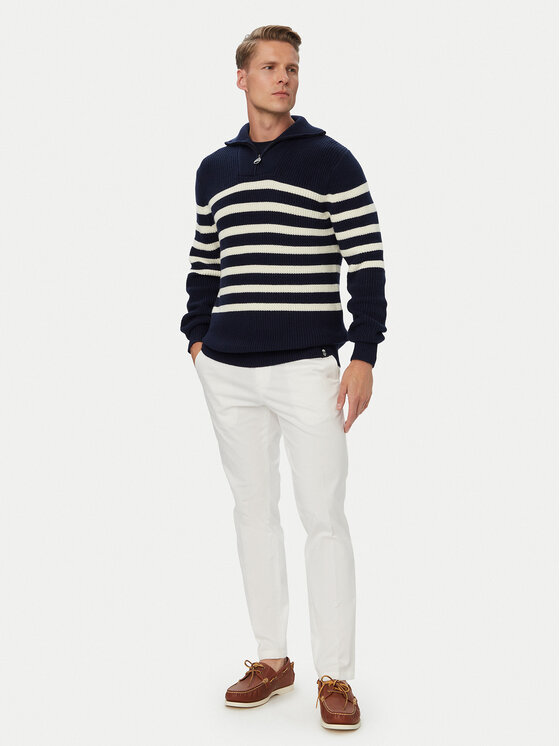 Guess Guess Sweter M6YR42 Z1201 Granatowy Regular Fit