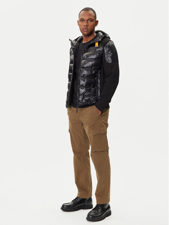 Parajumpers Parajumpers Pernata jakna Gyles 25WMPMHYQP01 Crna Regular Fit