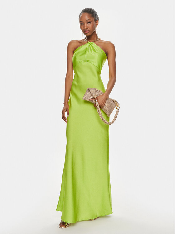 Rinascimento Rinascimento Õhtune kleit CFC0117926003 Roheline Regular Fit