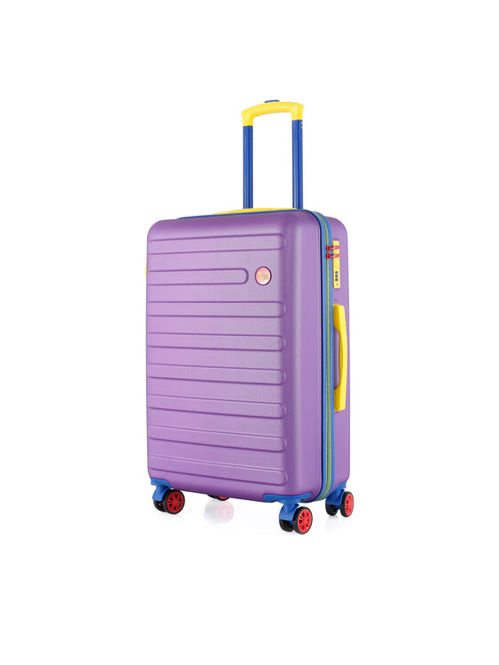 Semi Line Semi Line Valigia media T5845-2 Viola