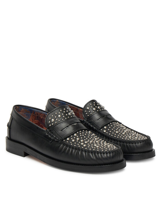 Naked Wolfe Naked Wolfe Mocasini Riviera Negru