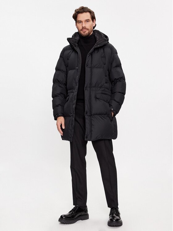 Boss Daunenjacke Condolo 50498000 Schwarz Regular Fit | Modivo.de