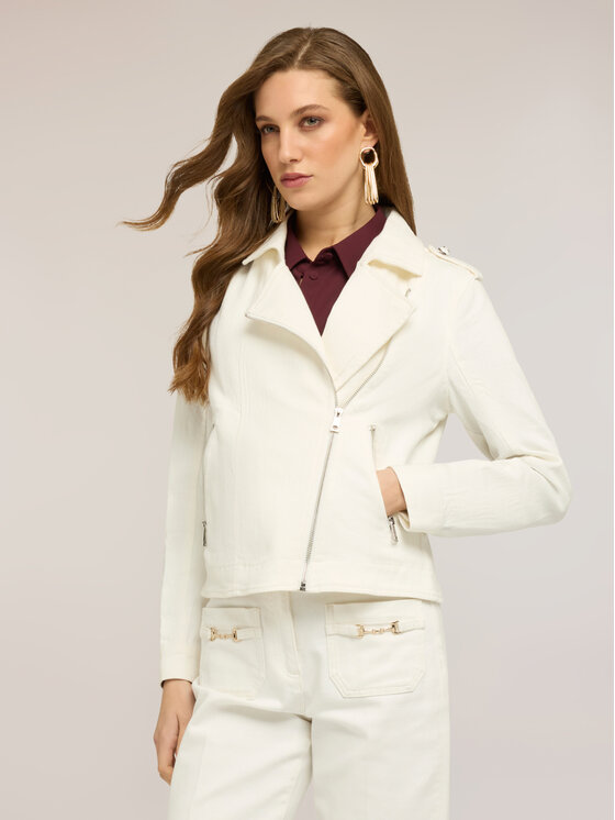 Motivi Motivi Cappotto invernale R701Q001127N0S1 Bianco Regular Fit