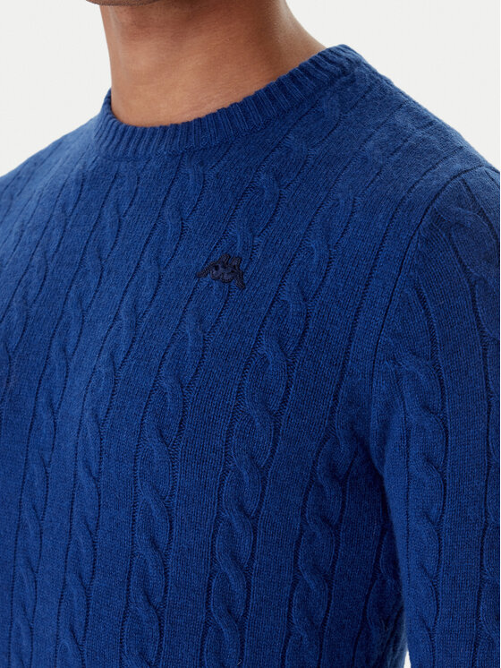 Robe di Kappa Robe di Kappa Sweter 63111DW Niebieski Regular Fit