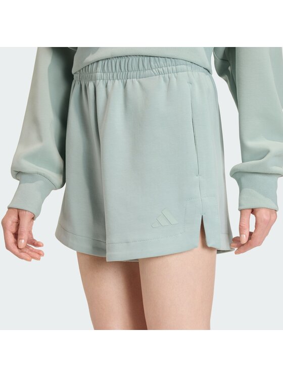 adidas adidas Športne kratke hlače Soft Lux KA6996 Zelena Loose Fit