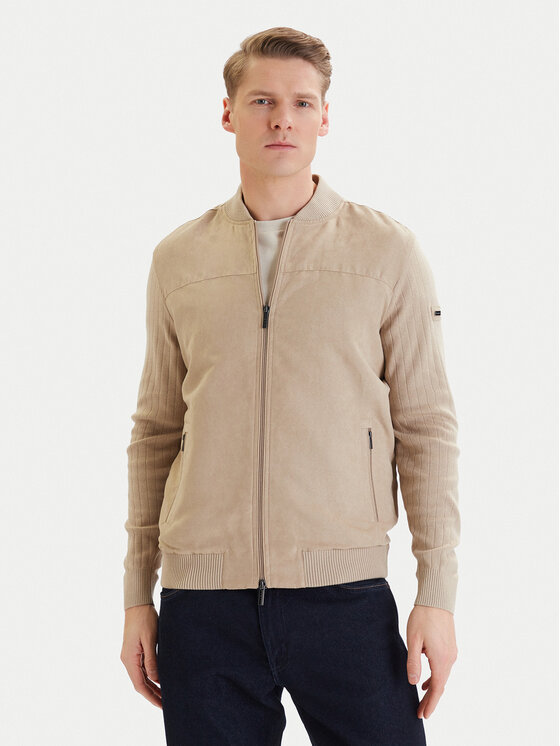 Bugatti Bugatti Übergangsjacke 7600-15527E Beige Regular Fit