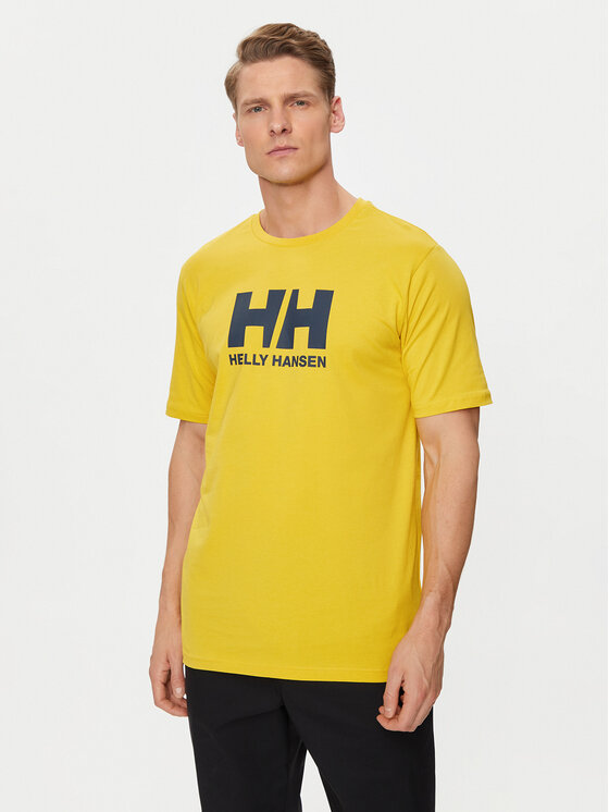 Helly Hansen Helly Hansen Póló Hh Logo T-Shirt 33979 Sárga Regular Fit