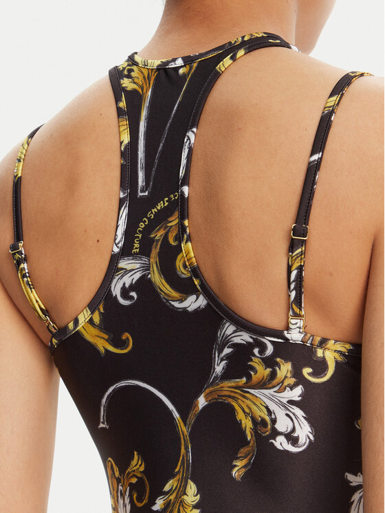 Versace Jeans Couture Versace Jeans Couture Kokteilinė suknelė 78HAO914 Juoda Slim Fit