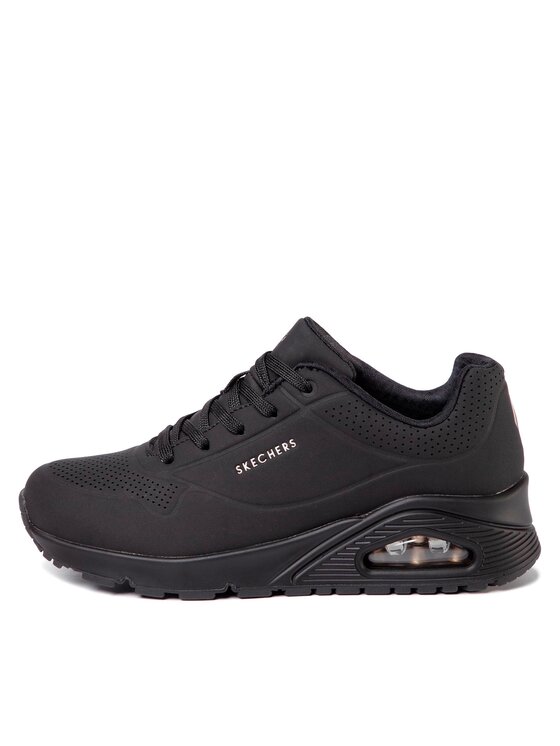 Skechers Skechers Sportcipő Uno-Stand On Air 73690/BBK Fekete