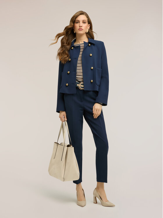 Motivi Motivi Giacca di transizione Q030Q001043N034 Blu Regular Fit