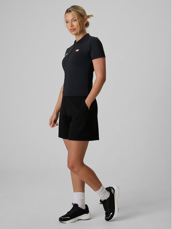 4F 4F Szorty sportowe STREFA KIBICA Czarny Regular Fit