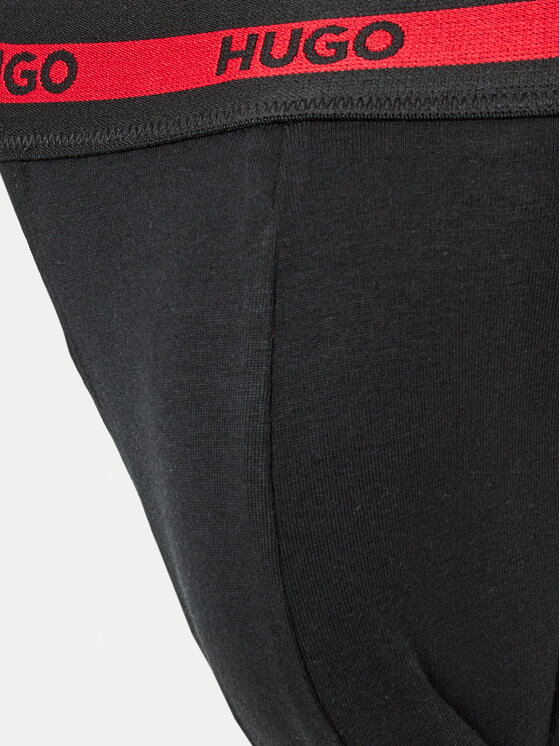 HUGO Hugo 3db-os Jock strap alsónadrág szett 50517882 Fekete