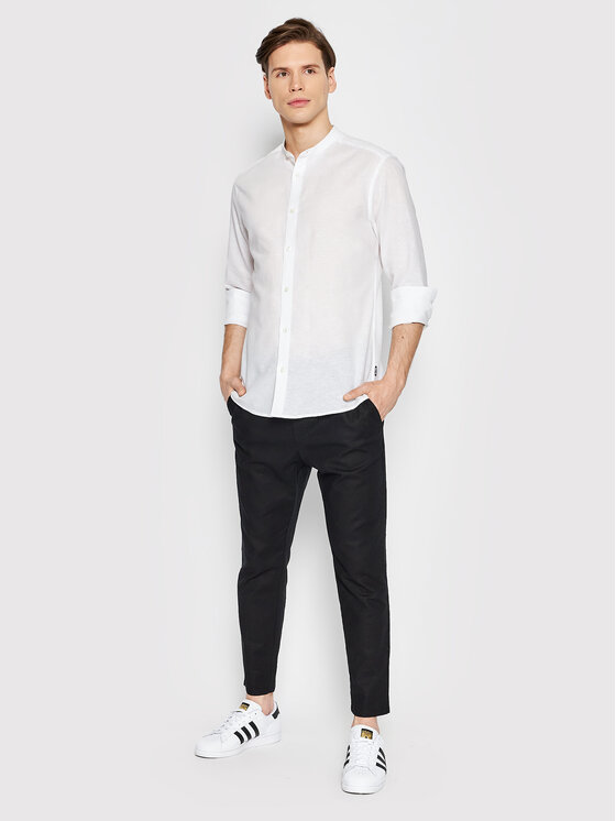 Only & Sons Only & Sons Srajca Caiden 22019173 Bela Slim Fit