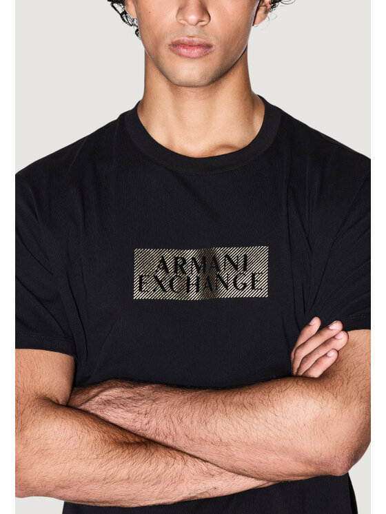 Armani Exchange Armani Exchange T-shirt XM001911 AF10356 Nero Casual Fit