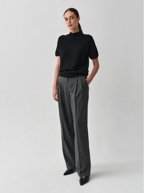 TATUUM TATUUM Svetr LENO 1 Černá Classic Fit