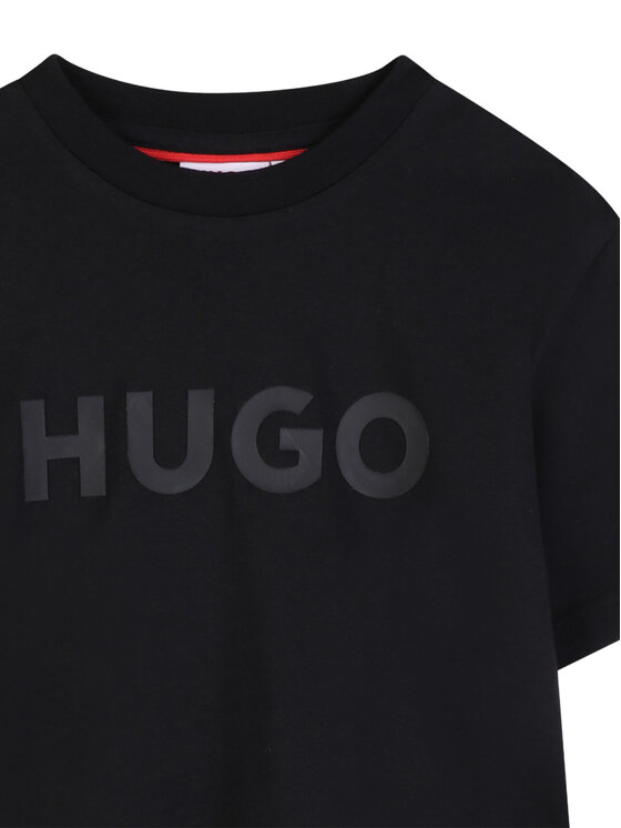 HUGO HUGO Футболка G01014 S Чорний Regular Fit