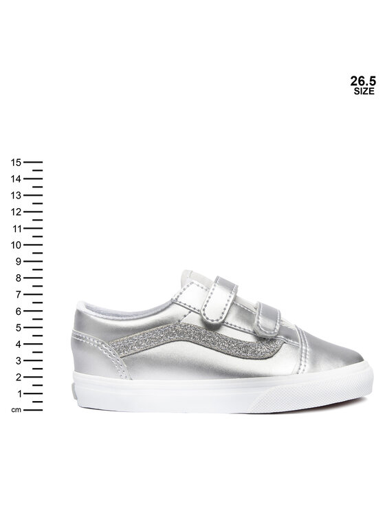 Vans Vans Πάνινα παπούτσια Old Skool V VN000CTG7VF1 Ασημί