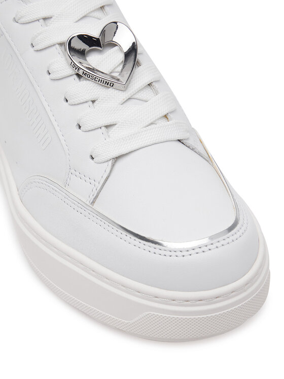 LOVE MOSCHINO LOVE MOSCHINO Sneakersy JA15214G1MIA610B Biela