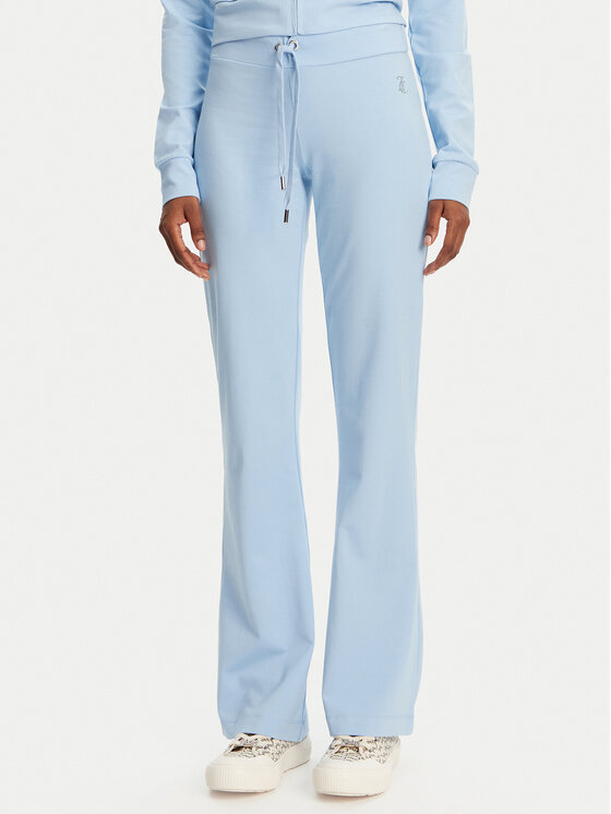 Juicy Couture Juicy Couture Спортивні штани Apollo JCWBJ125311 Блакитний Flared Leg