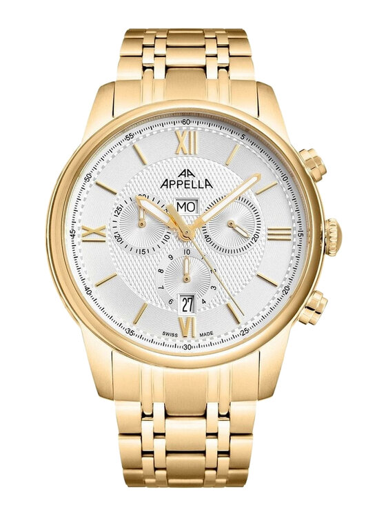 Appella Appella Zegarek L70006.1163CH Złoty