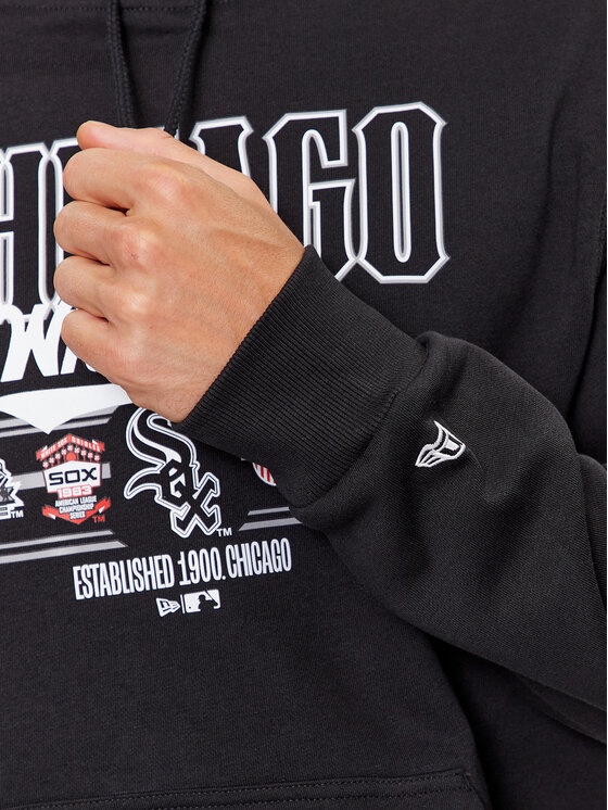 New Era New Era Mikina Chicago White Sox MLB Team Graphic 60416315 Černá Regular Fit