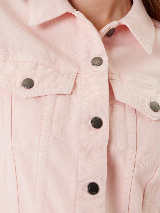 United Colors Of Benetton United Colors Of Benetton Джинсова куртка 2RZVDN00N Рожевий Regular Fit