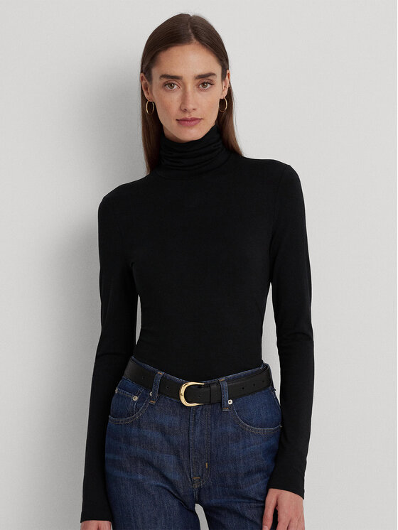 LAUREN RALPH LAUREN Lauren Ralph Lauren Garbó 200810393001 Fekete Slim Fit