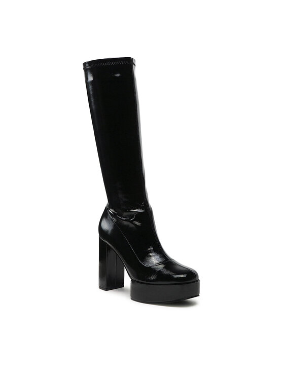 Jenny Fairy Jenny Fairy Μπότες GLOSSY-02KW Μαύρο