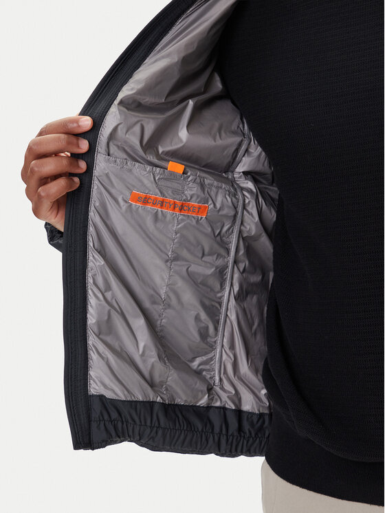 Parajumpers Parajumpers Пухено яке Ugo 25WMPMPUSL04 Черен Regular Fit