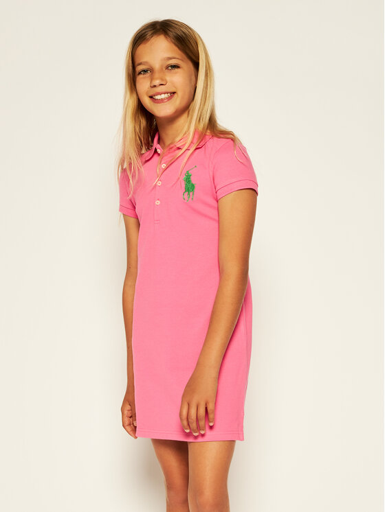 Polo Ralph Lauren Polo Ralph Lauren Kasdieninė suknelė Spring II 313745338 Rožinė Regular Fit