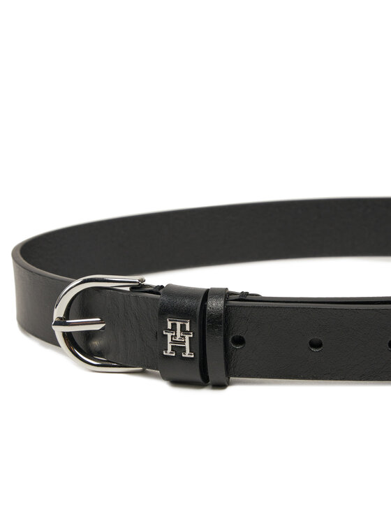 Tommy Hilfiger Tommy Hilfiger Ζώνη Γυναικεία Essential Effortless 2.5 Sv AW0AW17279 Μαύρο