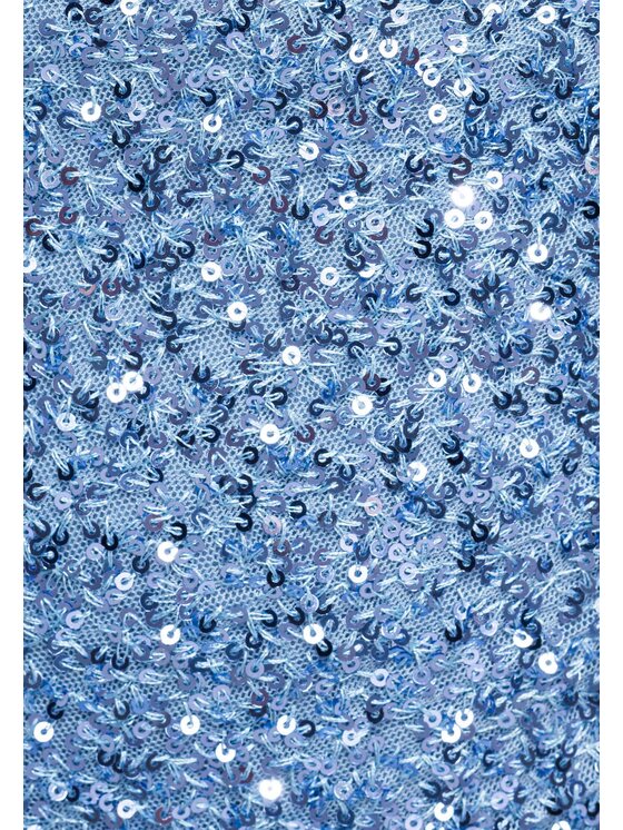Ombre Ombre Sukienka wieczorowa LA-OM-DLR467 Niebieski Slim Fit