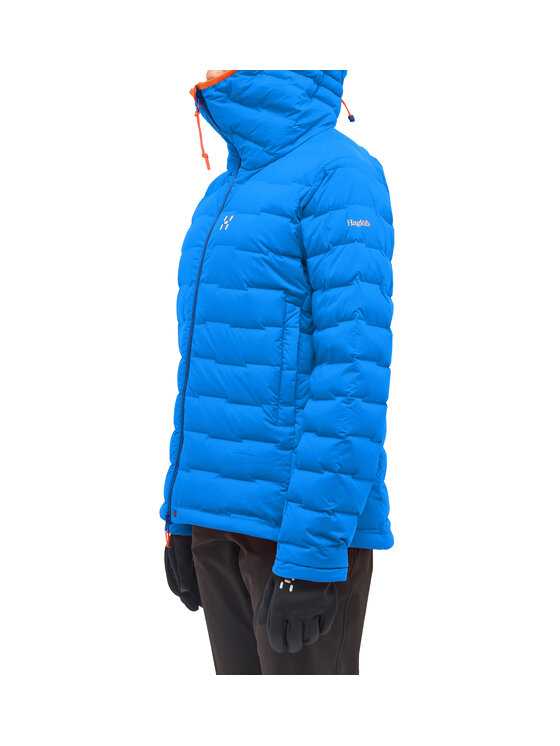 Haglöfs Haglöfs Kurtka puchowa Spitz Down Hood Women Błękitny Active Fit