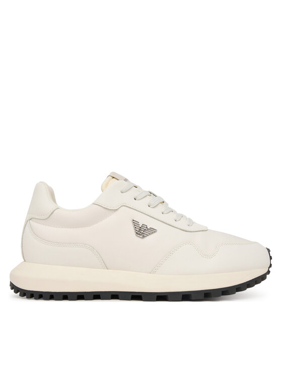 Emporio Armani Сникърси EM003738 AF19532 M0107 Бял