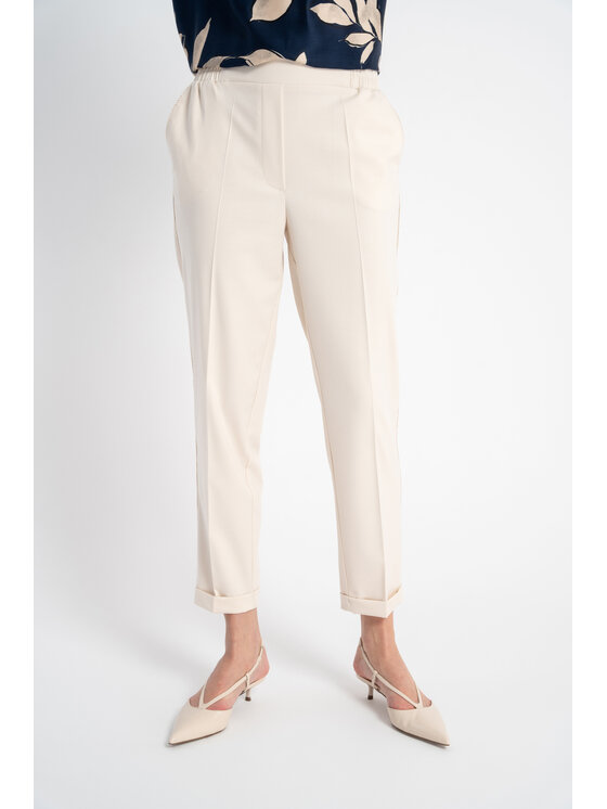 CLICK CLICK Παντελόνι υφασμάτινο 30-424 Μπεζ Skinny Fit