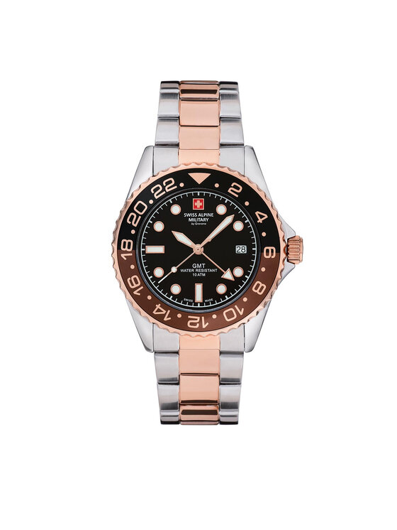 Swiss Alpine Military Hodinky 7052.1154 Strieborná