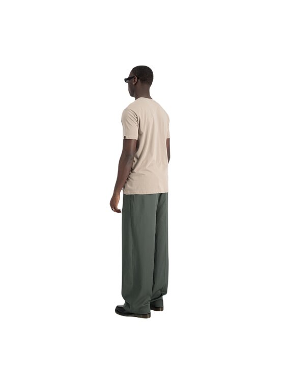 Alpha Industries Alpha Industries T-Shirt AI.118502-679-3XL Beżowy Regular Fit