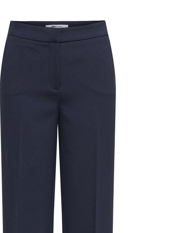 ONLY ONLY Pantaloni di tessuto Raven 15357586 Blu scuro Straight Fit