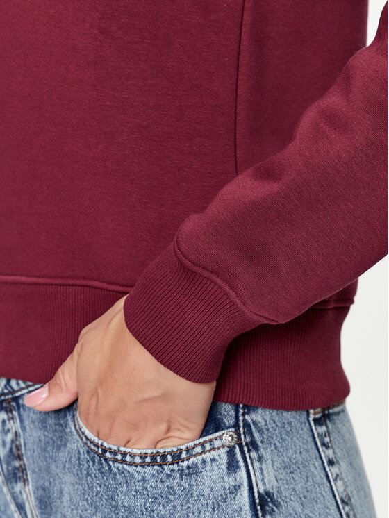 Guess Guess Sweatshirt W3BQ14 KB681 Dunkelrot Regular Fit