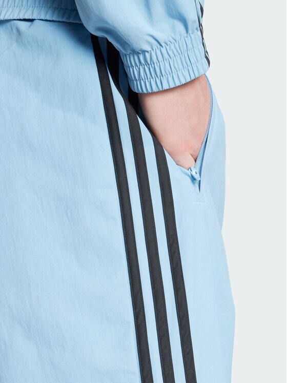 adidas adidas Spodnie dresowe Adicolor Woven Firebird Błękitny Regular Fit