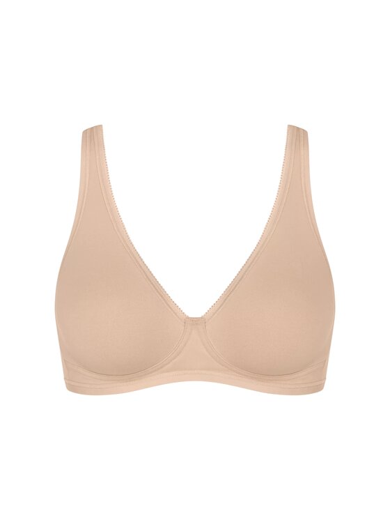 Triumph Triumph Biustonosz sloggi Basic+ Soft Bra Beżowy