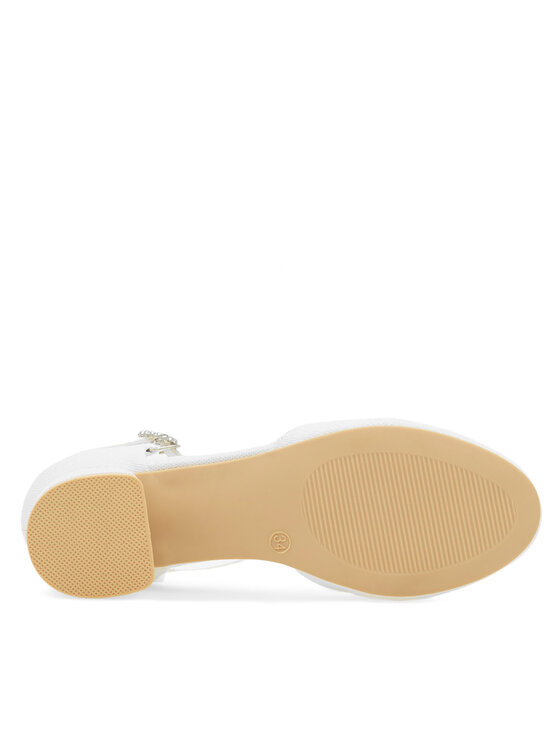 Nelli Blu Nelli Blu Polobotky CM230522-7 Bílá