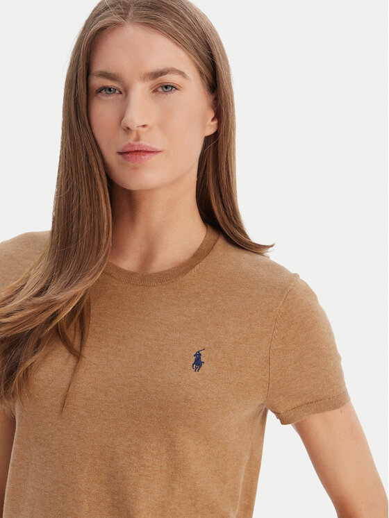 Polo Ralph Lauren Polo Ralph Lauren Majica 211971872007 Bež Slim Fit