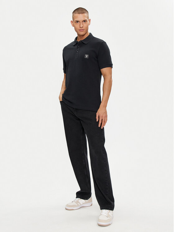 Emporio Armani Underwear Emporio Armani Underwear Polo 211804 4R460 00020 Μαύρο Regular Fit