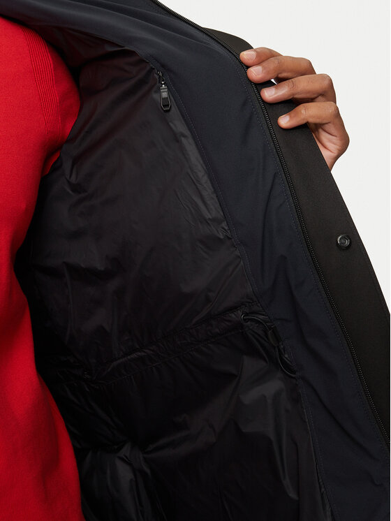 BOSS Boss Pernata jakna 50515113 Tamnoplava Regular Fit