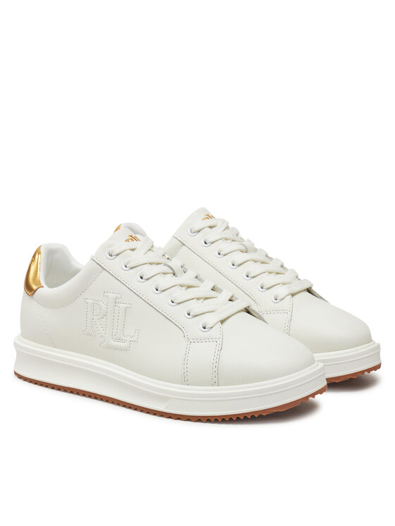 LAUREN RALPH LAUREN LAUREN RALPH LAUREN Снікерcи 802978213001 Білий