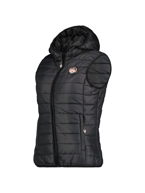 Geographical Norway Geographical Norway Bezrękawnik WW2008E/GNO-Black Czarny Regular Fit