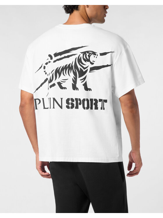 Plein Sport Plein Sport T-shirt 28485 Bianco Regular Fit