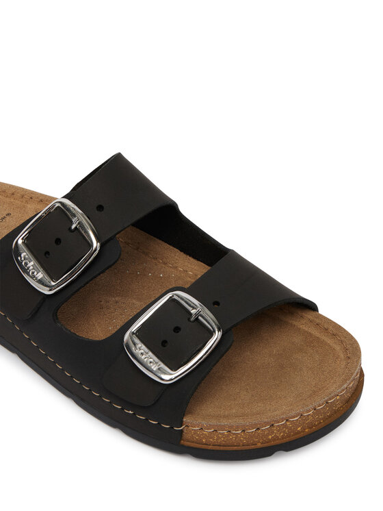 Scholl Scholl Шльопанці Bora 2 Buckles MF00751 Чорний