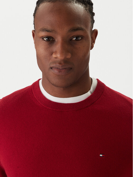 Tommy Hilfiger Tommy Hilfiger Pullover MW0MW28046 Rot Regular Fit